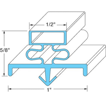 AllPoints 741022 Door Gasket - Default Title