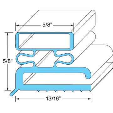 AllPoints 741037 Door Gasket - Default Title