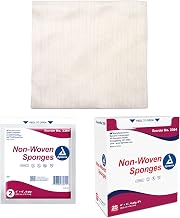 Dynarex GAUZE SPNG N-W ST 4X4 4PLY DYN Size: 25 by DYANAREX