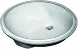 Sloan 3001 Oval Undermount Bathroom Sink, 19.5" x 16.5" - White