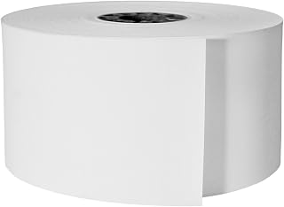 DayMark Paper Cash Register Tape Roll, 1-Ply, White (Case of 30)