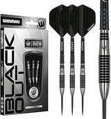 Winmau Blackout Series - 28g Steel Tip Darts- 90% Tungsten - Torpedo Barrel