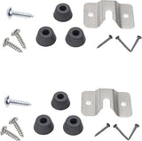 2x ECSEM Dart Board Hanging Kit, Dartboard Mounting Bracket, Wall Bracket for Hanging Dartboard