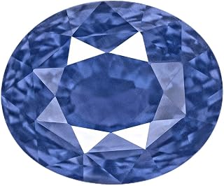5.56-Carat Natural Sapphire - 100% Unheated & Untreated, Mined in Sri Lanka, Certified by GRS & GII, Premium Loose Gemstone