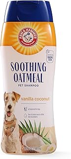 Arm & Hammer Soothing Oatmeal Dog Shampoo, Vanilla Coconut Scent, 20 Fl Oz