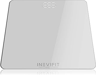 INEVIFIT Premium Digital Bathroom Scale for Body Weight, Highly Accurate