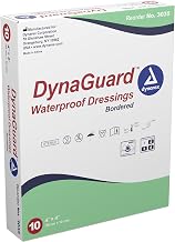 Dynarex Xeroform Petrolatum Medicated Fine Mesh Gauze Dressing for Wound Care, 25 Count