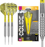 Target Darts Bolide 90% Tungsten Swiss Point Steel Tip Darts Set of 3 | Featuring Pro Grip Dart Stems, Number 6 Dart Flights, Swiss Points | Professional Darts
