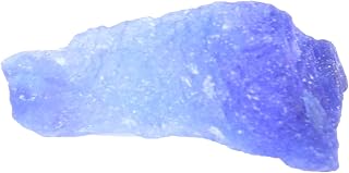 23 Ct Natural Blue Sapphire Raw Rough Loose Crystal Beads Gemstone Strand for Jewelry Making and DIY Crafts