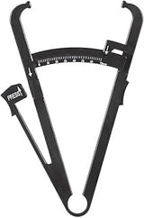Dioche Body Fat Caliper for Body, Skinfold Calipers Measure Tool for Accurately Measuring BMI Skin Fold Fitness Measurement Device for Weight Management Black
