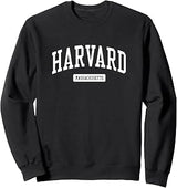 Harvard Massachusetts MA Vintage Athletic Sports Design Sweatshirt