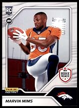 Football NFL 2023 Panini Instant RPS First Look #19 Marvin Mims Broncos