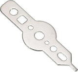 M METERXITY Dart Wrench Tool - Portable Shaft Tightener Convenient Tips Adjuster Apply to Steel and Soft Tip Repairing (Silver)