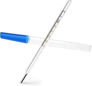 Glass Oral Adults Classic Accurate Temperature Measurement for Fever Oral Armpit Families Clinic ℃
