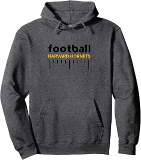 Harvard Hornets Football Lines HS Pullover Hoodie