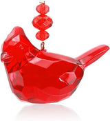 NIIIYTYB Cardinal Bird, Red Bird Decor Artificial,Ornament Winged Ornaments Miniature Acrylic Cardinal of Comfort Decoration Festive Tree Ornaments for Holiday Decor