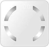 Bathroom Scale Digital Weight,Smart Weighing Body Scale,Electronic Bathroom Intelligent Body Fat Electronic Weight Scale Home Adult Human Body Fat Measurement Accurate Female Compact (Color : (White)