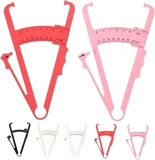 5pcs Portable Skinfold Calipers for Measurement Accurate Body Measuring Tool for Fitness and Tailoring Lightweight and Compact Design