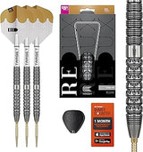 Target Darts Redux 90% Tungsten Swiss Point Steel Tip Dart Set (Barrel 01/02/03), 22G/23G/24G/25G/26G | Pro Ultra No.6 Flights & Pro Grip Tag Shafts, DX Points Gold & SP Tool Included