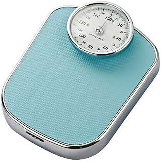 350lb/160kg Capacity Extra Large Mechanical Dial Heavy Duty Professional Accurate Body Weight Scales(Black) (Blue)