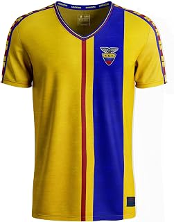 Camiseta Retro Ecuador 1998 para Hombre | Edición Clásica | Mundial 2002 | Tallas Adulto | Hinchas Ecuatorianos
