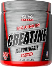 Alfa Sports Creatine Powder Formula – Unflavored, Pure Creatine Supplement for Active Lifestyles, 200g Jar