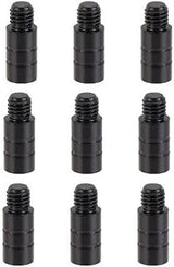 luzen 9Pcs 2g Metal Dart Weights Dart Weighting Tool Dart Weight Accessories, Black