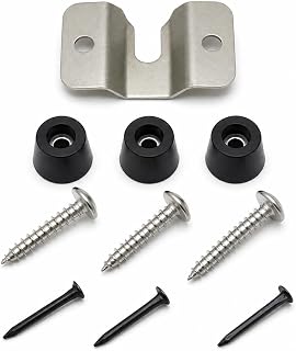 Dart Board Mounting Bracket Kit, Wall Mount Dartboard Hanger with Screws, Nails and Stabilizers, Compatible with Standard Dartboards for Home Game Room