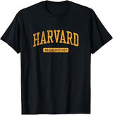 Harvard MA Vintage Athletic Sports Design JG3 T-Shirt