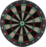 13.5 Inch Dart Board for Indoor Game- Sturdy, Portable Soft Tip Dartboard Ideal for Training and Recreation- ABS Material