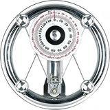 Mechanical Analog Scale, Professional Analogue Bathroom Scales, Batteryless Mechanical Scales, 8mm Transparent Tempered Glass, Accurate Weighing, Measures in Pounds and Kilograms