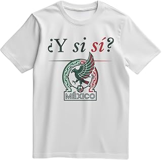 Y Si Si Mexico Soccer Shirt Camisa de Mundial Futbol Mexicano 2026 (2XL)