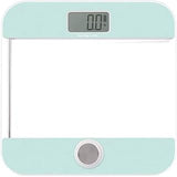 Digital Body Weight Bathroom Scale Weighing Scale, 400 Pounds,Clear Glass, Measurement Accurate Electronic Scale Ultra-Thin Body Scale