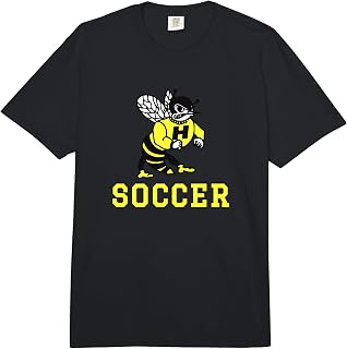 Harvard High School Hawks Soccer Comfort Colors Adult Heavyweight T-Shirt
