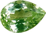 10.60 Ct Natural Green Sapphire Pear Cut Loose Gemstone | Statement Stone for Rings Pendants Earrings & Custom Jewelry