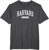 Harvard Massachusetts MA Vintage Athletic Sports Design T-Shirt