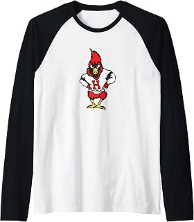 Harvard Cardinals Raglan Baseball Tee