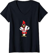 Women's Harvard Cardinals V-Neck T-Shirt
