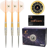EMYTH Pan Taurus 90% Tungsten Steel Tip Darts Set, 22G 23G 24G 25G 26G Professional Tournament Competitive Darts, Zodiac Series Premium Balanced Precision Dart with Storage Case for Sisal Dartboard