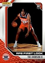 TRE JOHNSON III RC 2025-26 Panini Instant RPS 1st Look PR:389 ROOKIE #35 Wizards NM-MT Basketball