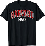 Vintage Harvard Massachusetts MA Women Men Kids T-Shirt