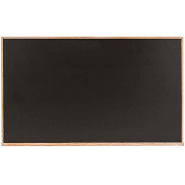TableTop King OC4872B 48" x 72" Black Solid Oak Wood Frame Slate Composition Chalkboard