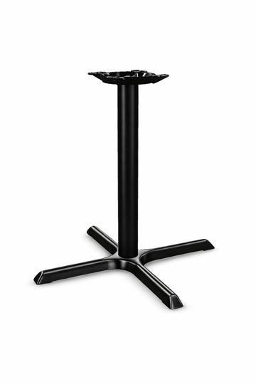 Glownary Cast Iron Table Base, 30 x 30 Inches, Black, Standard Height, Cross-Shaped