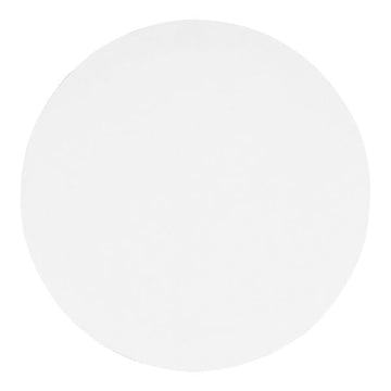 Glownary 9 Inch White Corrugated Cake Circle, Grease-Resistant, Freezer Safe, Made in USA, 100 per Case