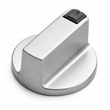 Glownary Metal Timer and Temperature Knob, 1 5/8 Inch Diameter, 7/8 Inch Height, Replacement Part for Select Equipment