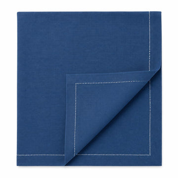 Glownary Navy Blue Cotton Dinner Napkin 40.2cm x 40.2cm