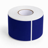 Glownary 2" x 3" Dark Blue Semi-Gloss Permanent Inventory Labels