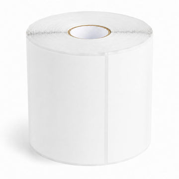 Glownary 5" x 7" White Semi-Gloss Permanent Rectangular Labels