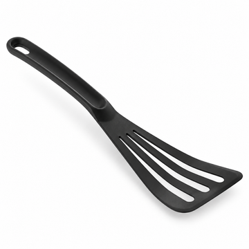12-Inch Glass-Reinforced Nylon Slotted Turner, Black, Each - main