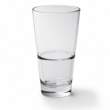 Clear Stackable Beverage Glass 12 oz. 6 1/4" – 12/Case - main